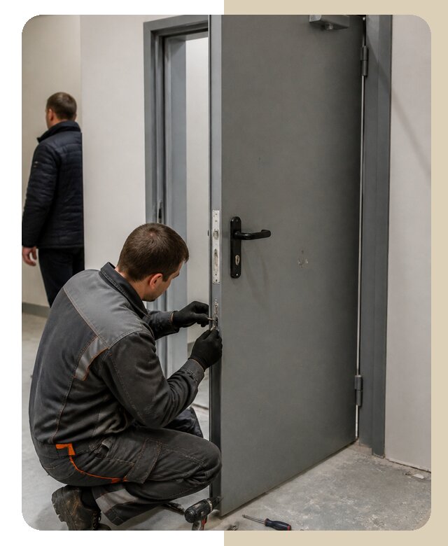 Ремонт противопожарной двери в Реутове по цене 6765 р. | ДвериЛегко-Ртв